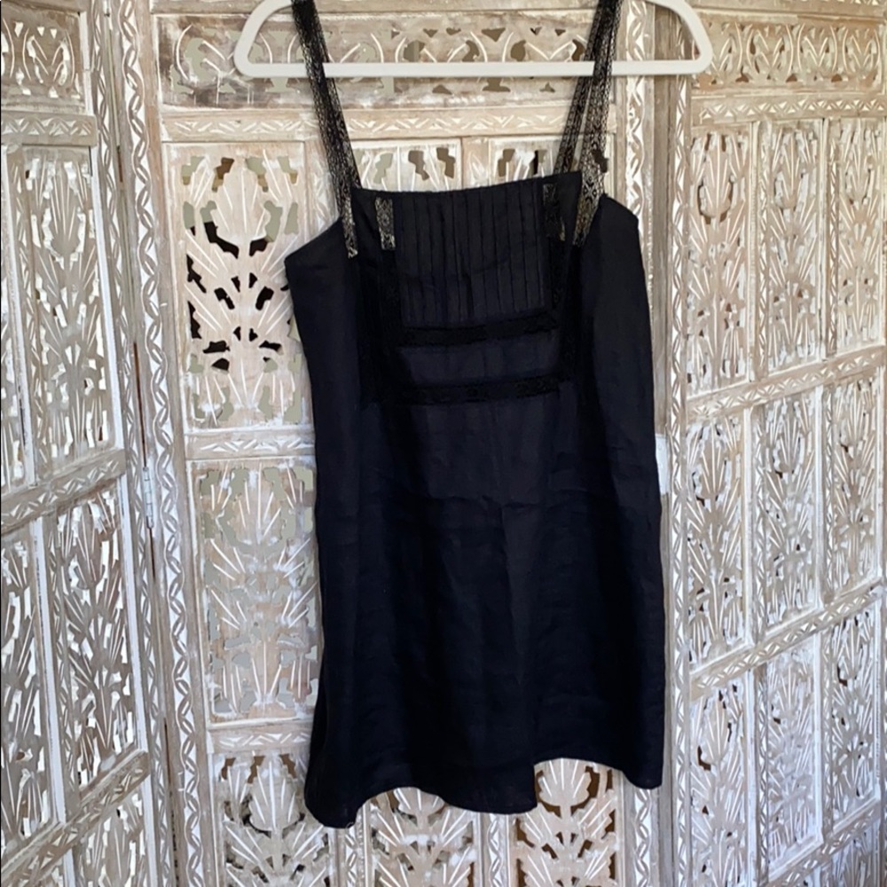 Lace black Reformation mini dress